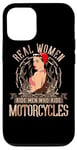 Coque pour iPhone 12/12 Pro Sexy Real Chick Ride Moto Femme Biker Babe Pin Up