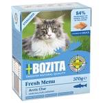 12 x 370 g Bozita Chunks hyytelössä tai kastikkeessa erikoishintaan! - Sterilised, taimenta kastikkeessa