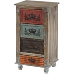 Commode Vigo armoire table d'appoint, vintage, shabby chic, 79x43x33cm