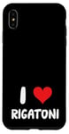 Coque pour iPhone XS Max I Love Rigatoni - Pâtes Cuisine Italienne Cook Chef Cooking