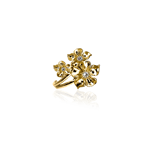 La fleur iconic ring guld ioaku