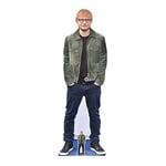 STAR CUTOUTS CS935 Ed Sheeran Green Jacket Lifesize Cutout with 1 x Free Mini Cardboard Cut Out, Multicolor, Life Size