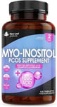 Myo-Inositol PCOS Supplement - Myo Inositol Tablets + Folic Acid, B12 & Chromium