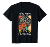 Youth It's My 11th Birthday African American Black Girl 11 years T-Shirt