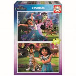 Educa Disney Encanto Pussel 2x100 bitar 19201 multifärg