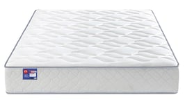 Matelas ressorts + mémoire de forme 160x200 cm MERINOS MAMIE CHERRY