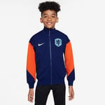 Nederland Treningsjakke Dri-fit Academy Pro Anthem - Navy/oransje/hvit Barn - Nike, størrelse XS: 122-128 cm