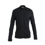 Icebreaker Icebreaker Men Merino 260 Quantum Iv Ls Zip - Black - Herr - XL- Naturkompaniet