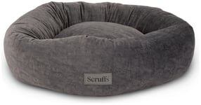 Scruffs Oslo Doughnut Grey Dog Bed - Large