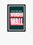 John Lewis Hollie Graphik 'Wonderwall' Framed Print, 63.5 x 43.5cm, Multi