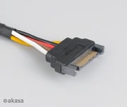 Akasa AK-CBPW04-30 SATA Power Cable Extension 30cm