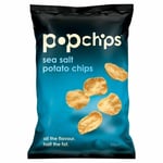 Popchips Original Popped Potato Crisps 85g - Pack of 2