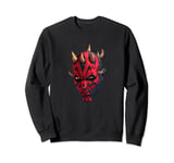 Star Wars: Clone Wars Darth Maul Big Face Sweatshirt