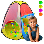 Kids Pop Up Play Tent 50 Ball Set Children Fun Playhouse Baby Indoor Outdoor Toy