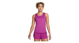 Debardeur nike dri fit race rose femme