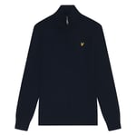 Lyle & Scott Cotton Merino Quarter Zip Jumper Herr