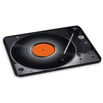 TURNTABLE RECORD PLAYER 3 PC COMPUTER MOUSE MAT PAD - Music Vinyl DJ Mixer Decks