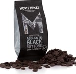 Montezuma's Absolute Black 100% Cocoa Dark Chocolate Buttons - Gluten Free