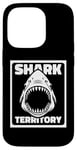 Coque pour iPhone 14 Pro Shark Territory Whale Hammerhead White Lover Shark