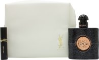 Yves Saint Laurent Black Opium Gift Set 50ml EDP + 2ml Lash Clash Mascara + Pouch