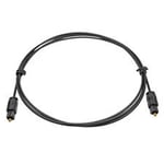 OPTICAL DIGITAL AUDIO LEAD FOR HI-FI SOUNDBAR AV AMP etc - 1 METRE