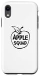 iPhone XR Apple Squad - Funny Apple Lover Case