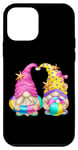 Coque pour iPhone 12 mini Cute Beach Lover Gnomies With Flip Flops For Summer Vacation