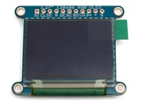 LCD OLED 1.27" med MicroSD-läsare Seriell