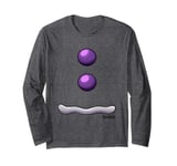 Shrek Halloween Gingy Iconic Big Chest Costume Long Sleeve T-Shirt