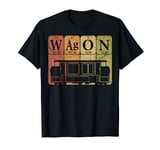 Train Wagon Periodic Table Elements Railroad Train Lover T-Shirt