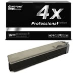 4x Eurotone per Cartridge, Black for Kyocera