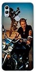 Coque pour Samsung Galaxy A20e Johnny Hallyday Moto