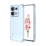 YUECXIN Coque pour Xiaomi Redmi Note 13 5G, Très Mince Doux Transparent Premium Antichoc Anti-Chute TPU Bumper Silicone Housse, Mode Délicat Élégant Motif Étui, Transparent