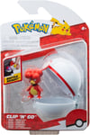 Pokemon - Clip 'n' Go Magby + Premier Ball  **BRAND NEW**