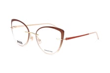 Lunettes de Vue Hugo Boss BOSS 1399 AU2 RED GOLD 53/20/140 Femme