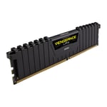 8GB (1x8GB) Corsair DDR4 Vengeance LPX Black, PC4-19200 (2400), Non-ECC Unbuffer