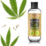 🌿 Hemp Oil & HA Cleansing & Hydrating Micellar Liquid Face Lotion Natural 500ml