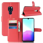 Huawei Mate 20      Pu Wallet Case    [Red]