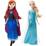 Disney Frozen docka, Anna och Elsa, H: 30 cm, 2st./ 1 förp.