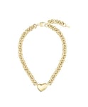 BOSS Jewelry Collier en chaîne pour Femme Collection HONEY LOVE en Acier inoxidable et or jaune