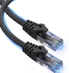 Ultra Clarity Cables Ethernet Cable Cat6 15M/50ft 15M 1 Pack Black