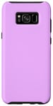 Coque pour Galaxy S8+ Rose givré orchidée tendance