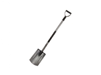 Profix Spade straight metal handle graphite (12271)