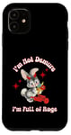 Coque pour iPhone 11 « I'm Not Demure I'm Full of Rage UnHinged Statement »