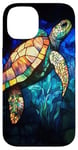 iPhone 14 Creation Sea turtle Ocean art Marine life Aquatic Case