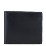 mywalit Portefeuille pour Homme RFID Standard E/W, Accessoire de Voyage Mixte, Noir-Bleu, Taille Unique