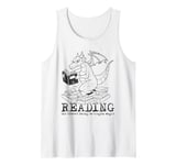 Magical Dragon Reading Books For Fantasy Reader Kids Tank Top