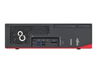 Fujitsu ESPRIMO D738/E94+ - SFF - Core i5 8500 / 3 GHz - RAM 8 Go - SSD 256 Go - NVMe - DVD SuperMulti - UHD Graphics 630 - GigE - Win 10 Pro 64 bits - moniteur : aucun - clavier : Français