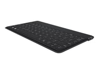 Logitech Keys-To-Go - Clavier - sans fil - Bluetooth - Allemand - étanche - noir