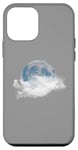 iPhone 12 mini Blue Moon Clouds Full Moon Future Meteorology Weather Case